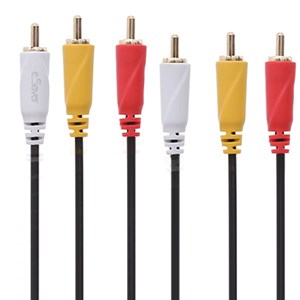 Cáp video 3RCA eSaver DS147-TB