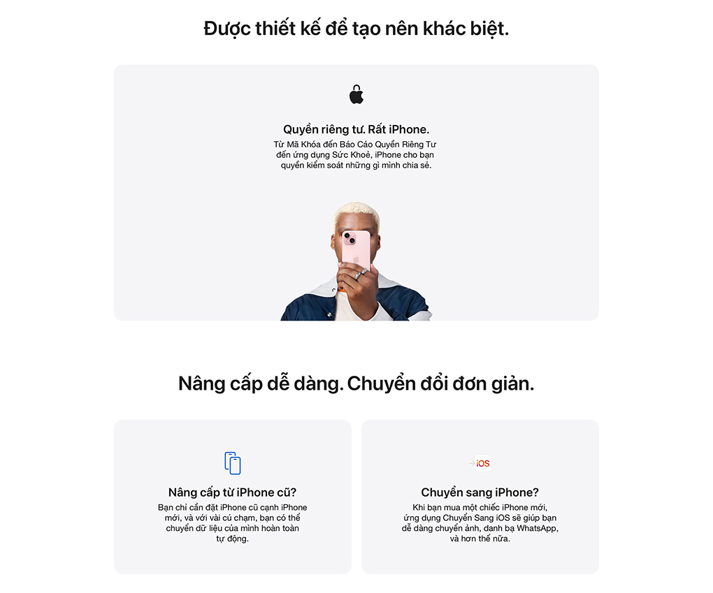 iPhone 15 Plus Chuyển đổi