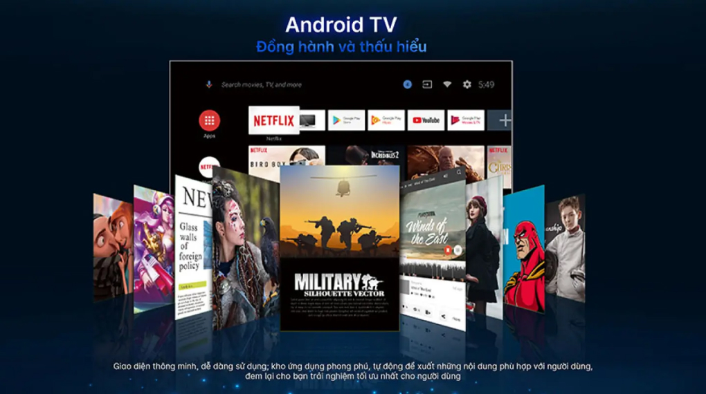 Hệ điều hành - Android Tivi AQUA 32 inch LE32AQT6600G 
