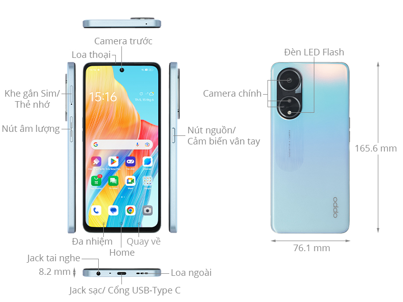 Điện thoại OPPO A98 5G